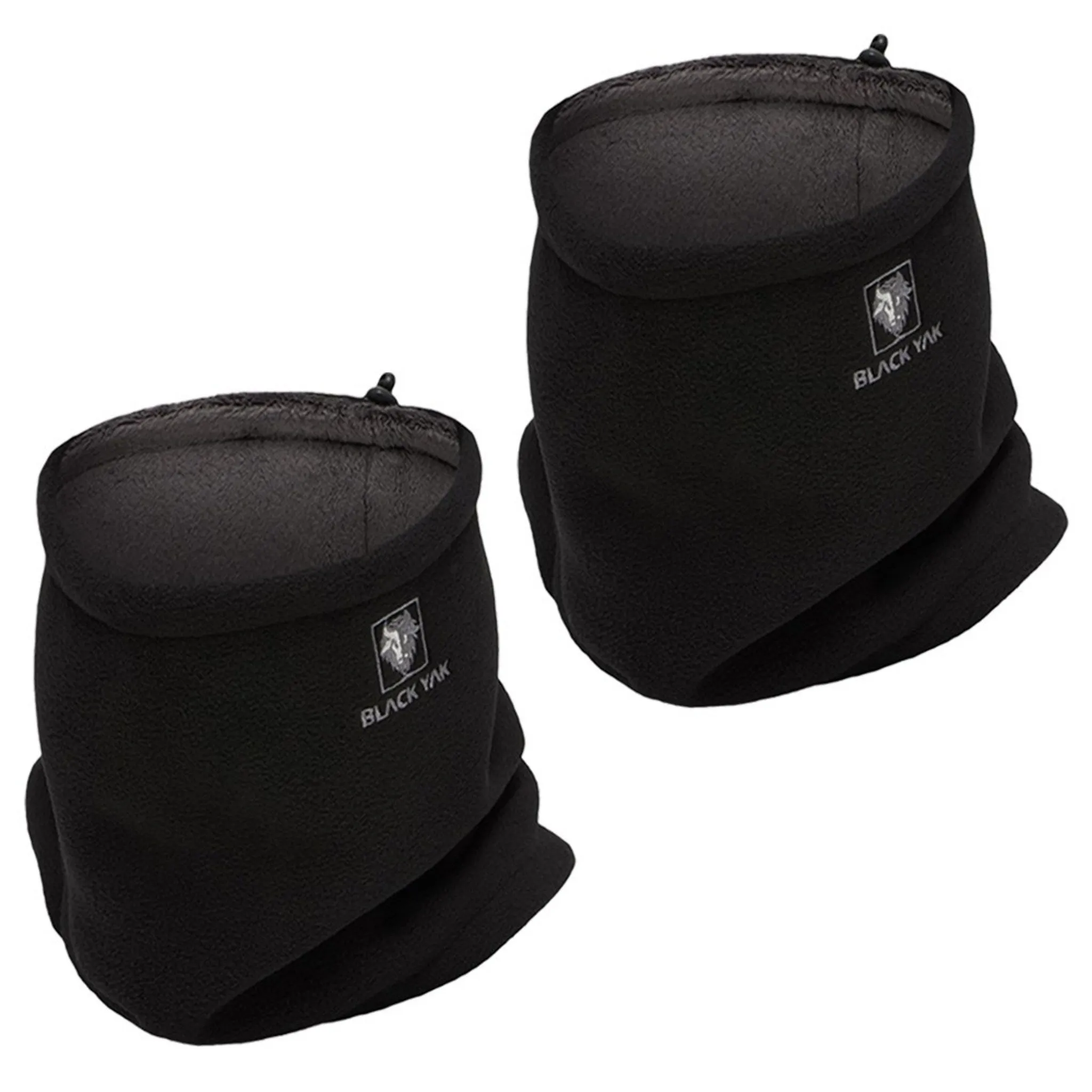 1 1 Black Yak Neck Warmer Winter Thermal Gear Neck Gaiter Scarf, Black   Black, Set of 2 - 🏆 #71 - Sports/Outdoor - Best of December