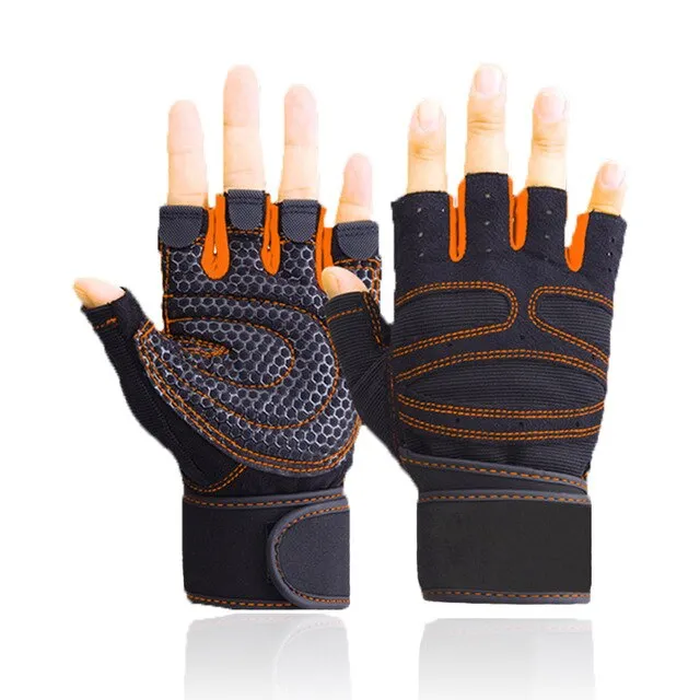1 Pair Weight Lifting Training Gloves Women