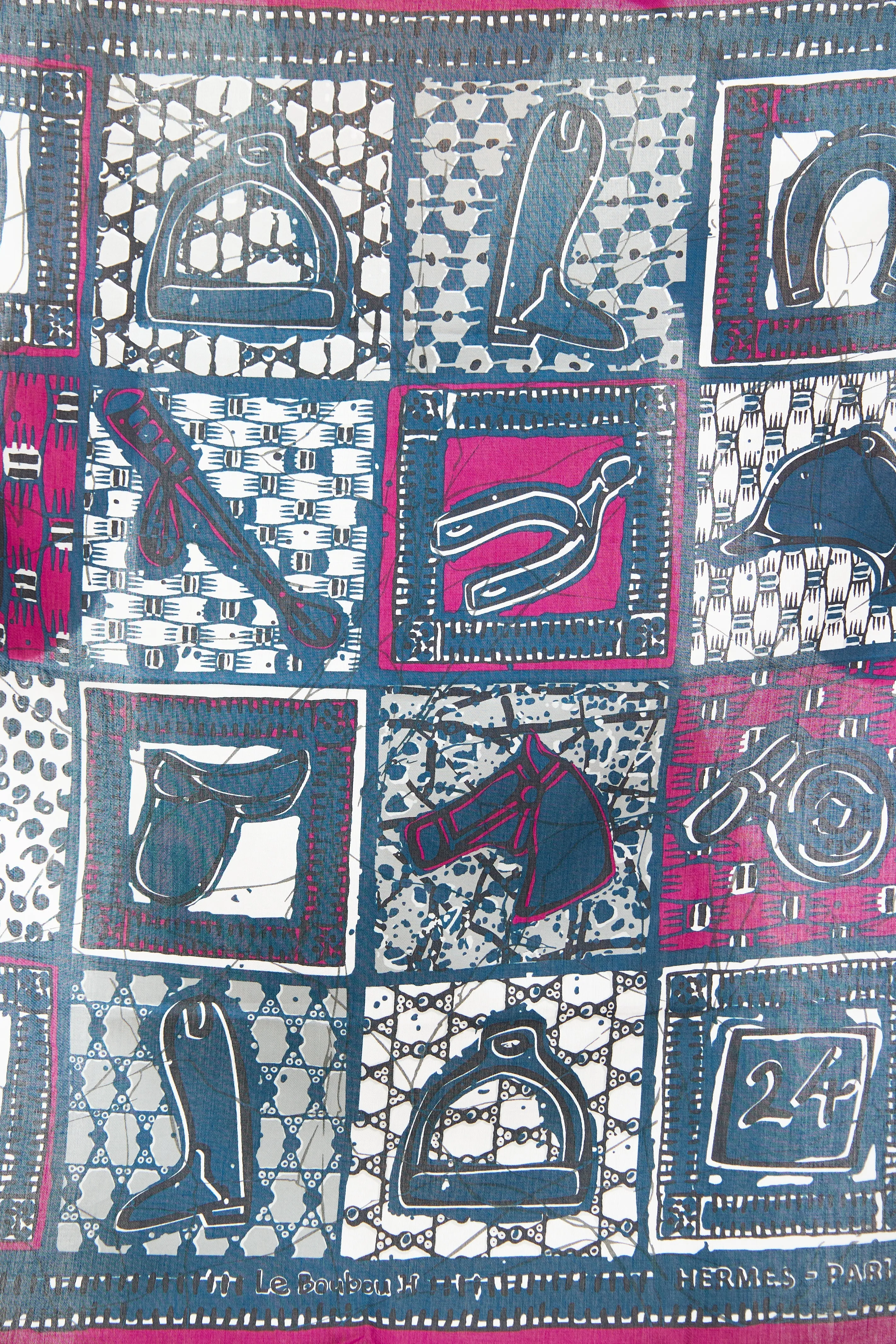 2010 Le Boubou H Cotton Scarf