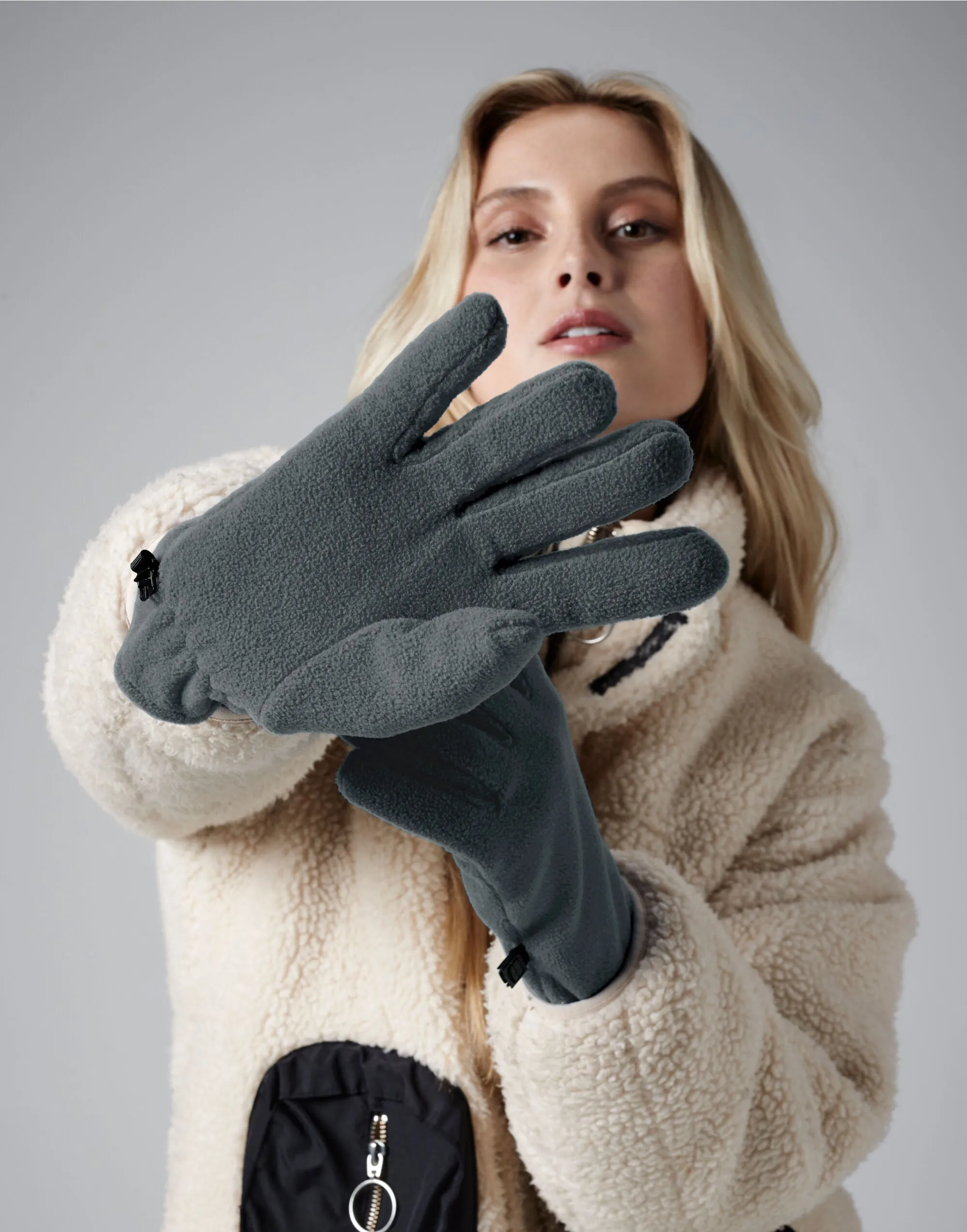 B298R Beechfield Recycled Fleece Gloves