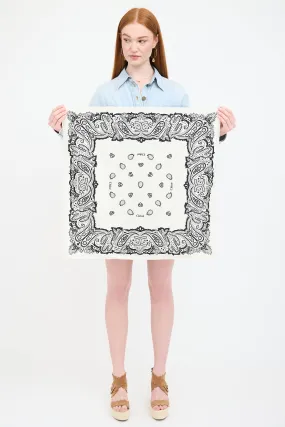 Bandana Print Scarf