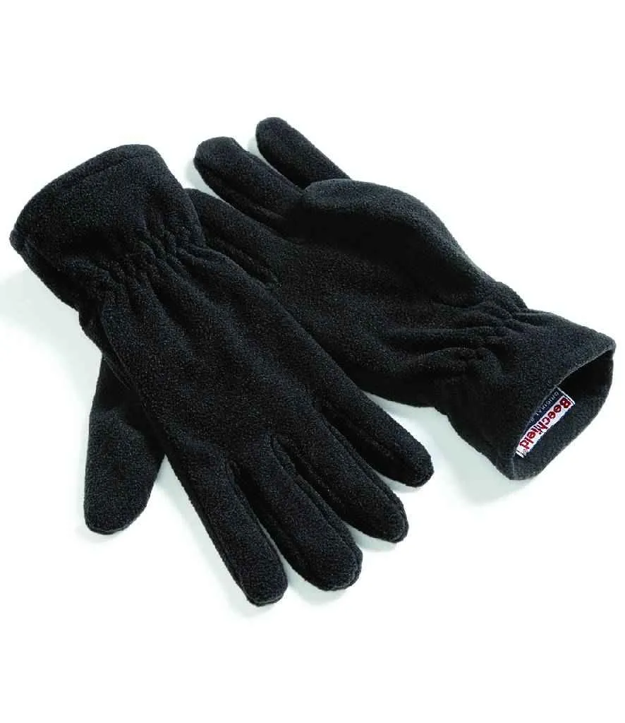 Beechfield Suprafleece® Alpine Gloves | Black