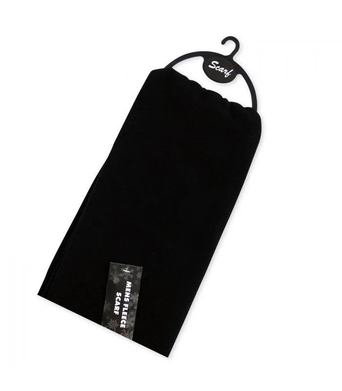 Black Fleece Scarf