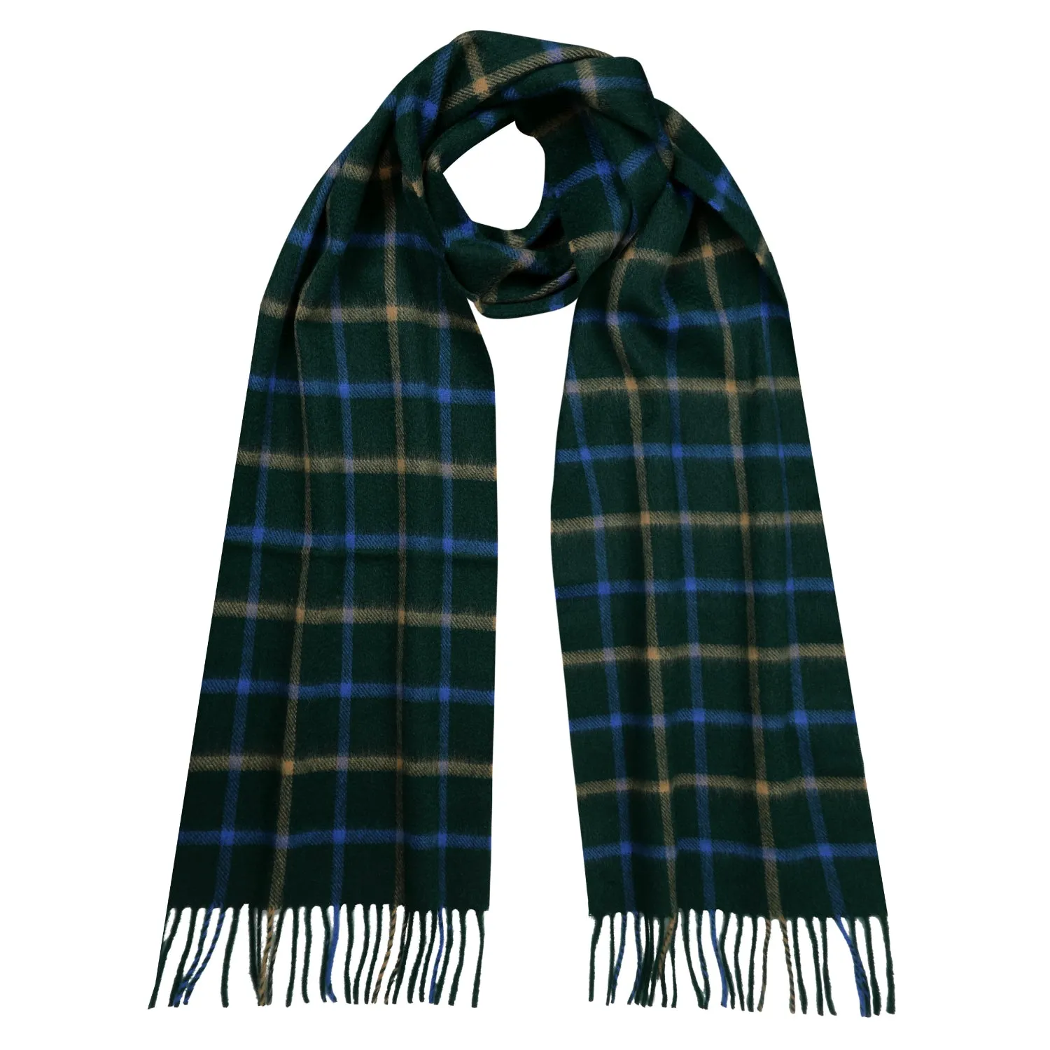 Checked Cashmere Scarf | Lomond