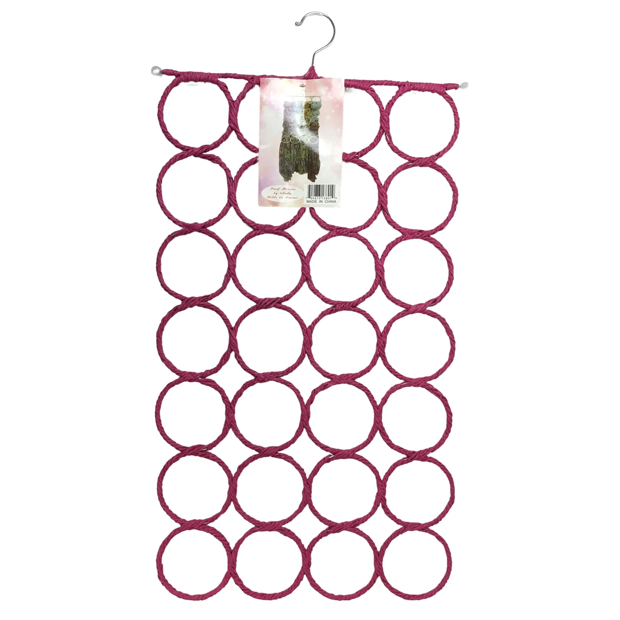 CLEARANCE WHOLESALE SCARF HANGERS (CASE OF 48 - $1.25 / PIECE)  Wholesale Scarf hangers in Assorted Colors SKU: 13801-48