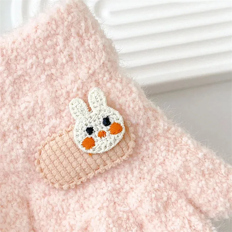 Cute Cartoon Warm Kids Gloves