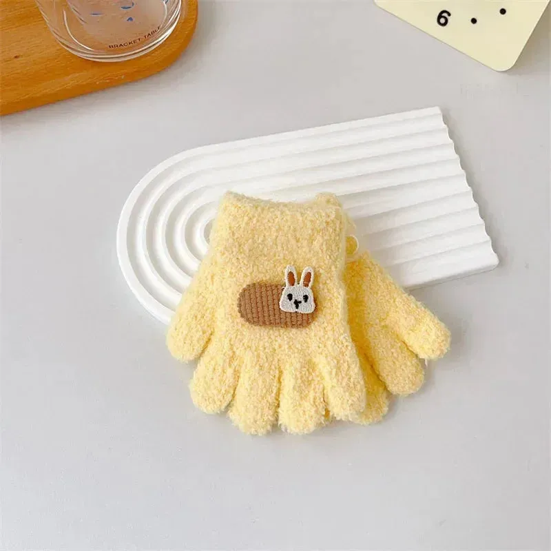 Cute Cartoon Warm Kids Gloves
