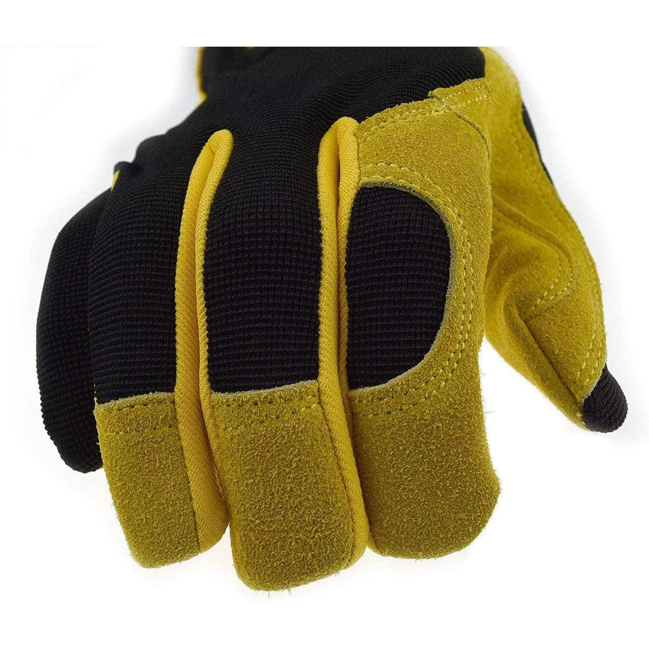 DeWalt DPG216 Split Cowhide Leather Palm Hybrid Gloves