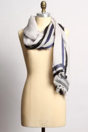 EJ Shanta Blue Scarf