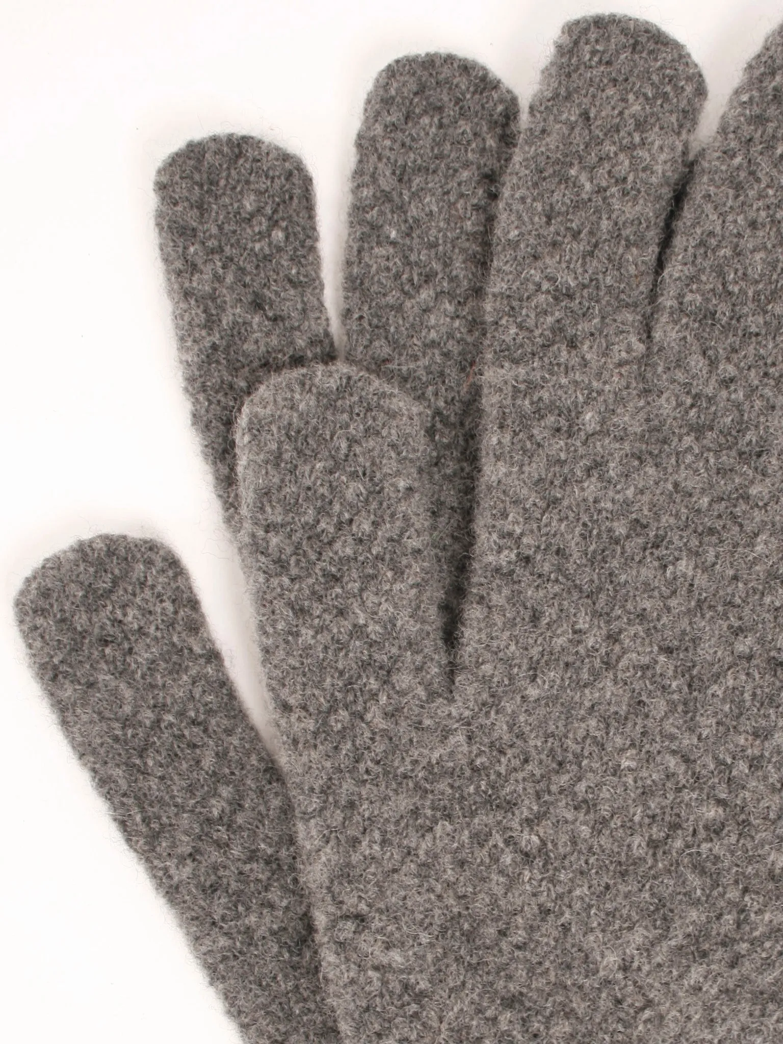 Herbie gloves, grey melange