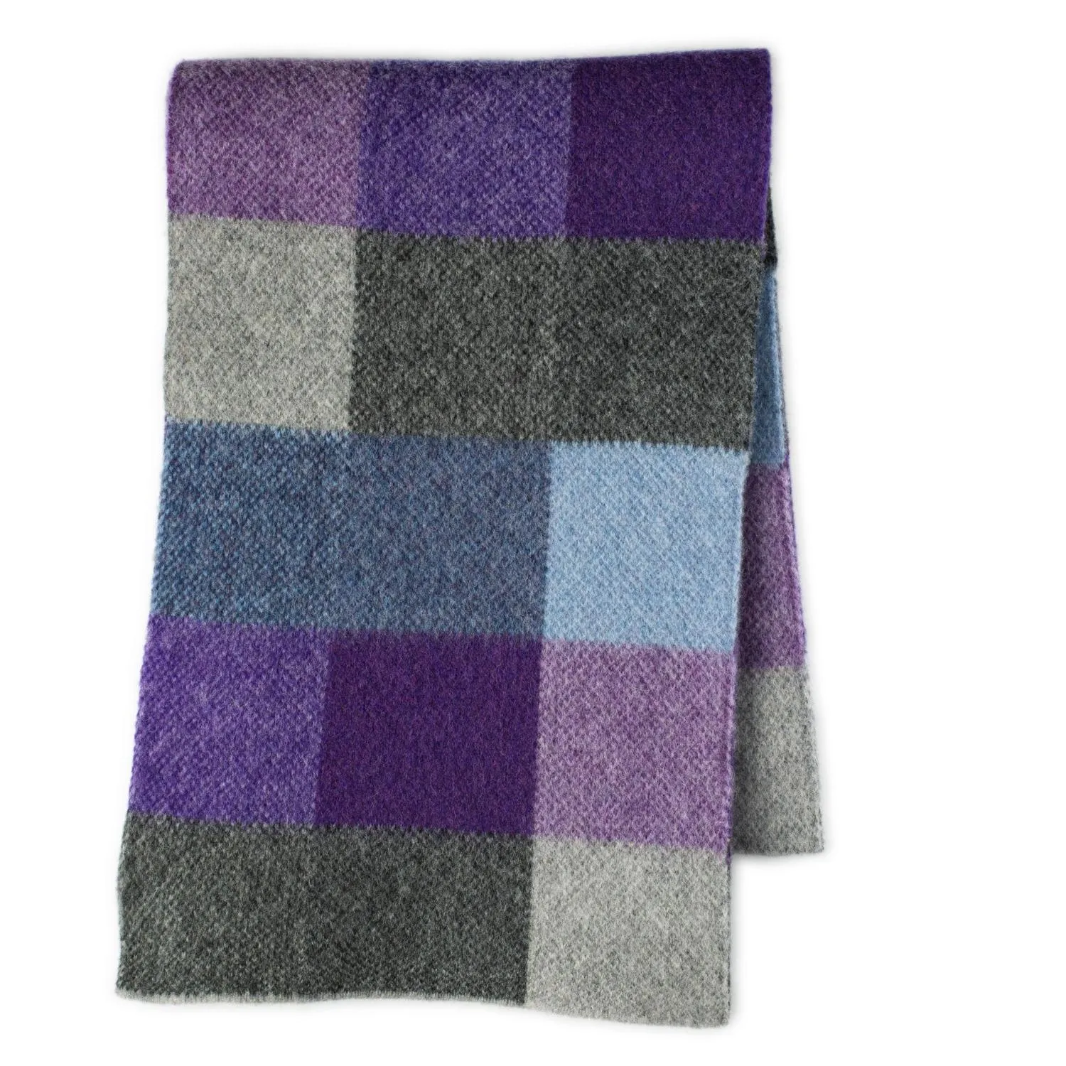 Lomond Lambswool Checked Scarves - Gyle Design