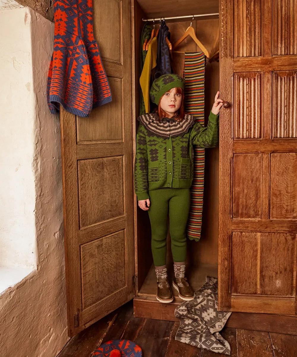 Porth Scarf - Monstera