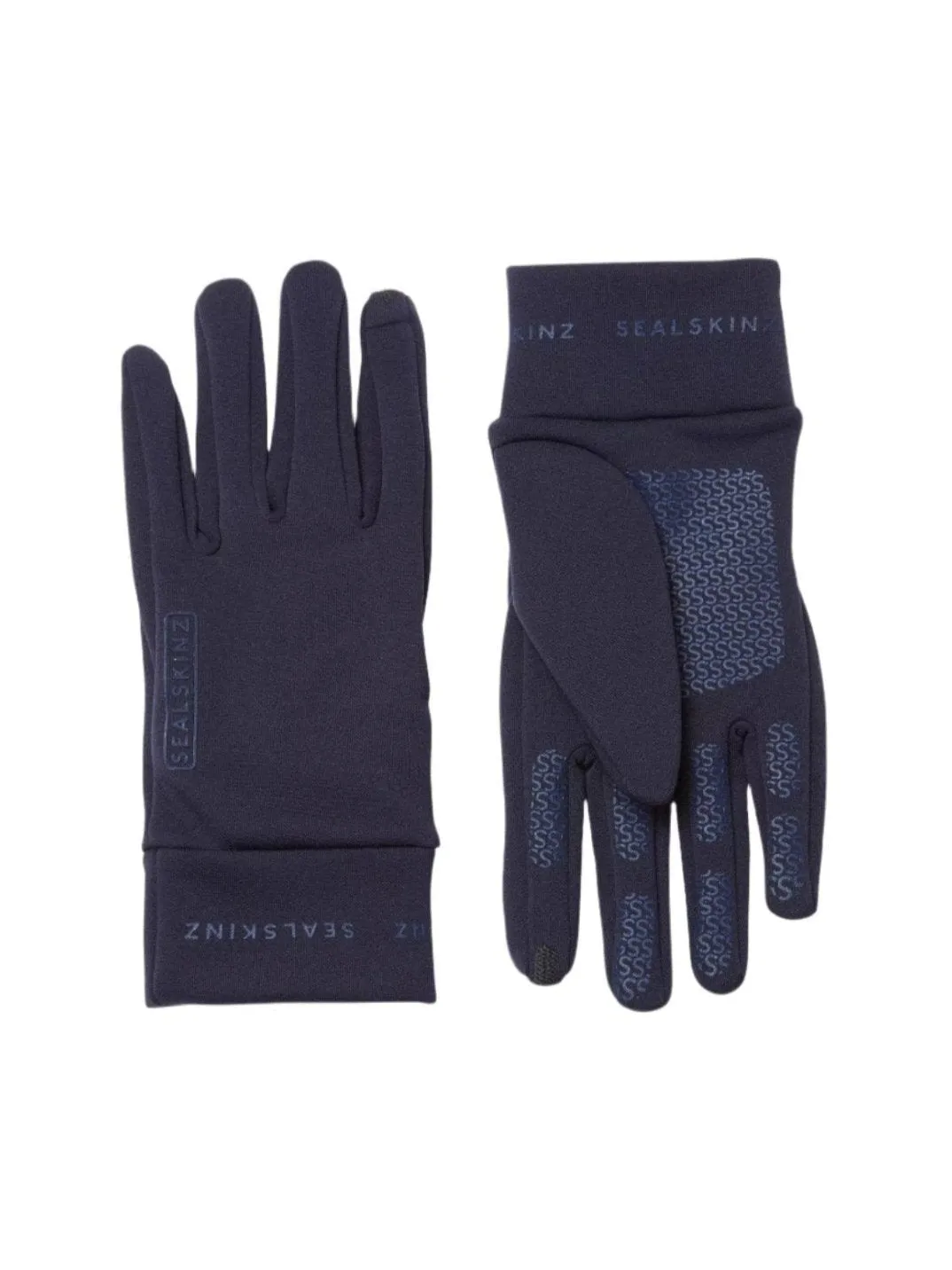 Sealskinz Water Repellent Acle Nano Fleece Glove in Navy AW24