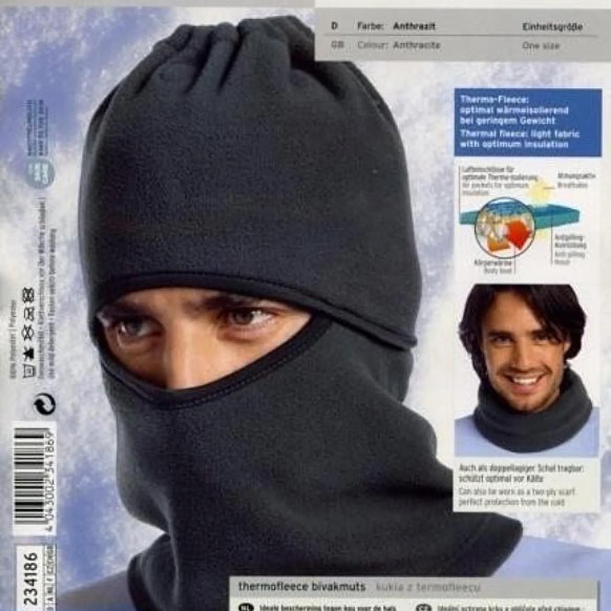 THERMAL FLEECE BALACLAVA MASK 10 PACK