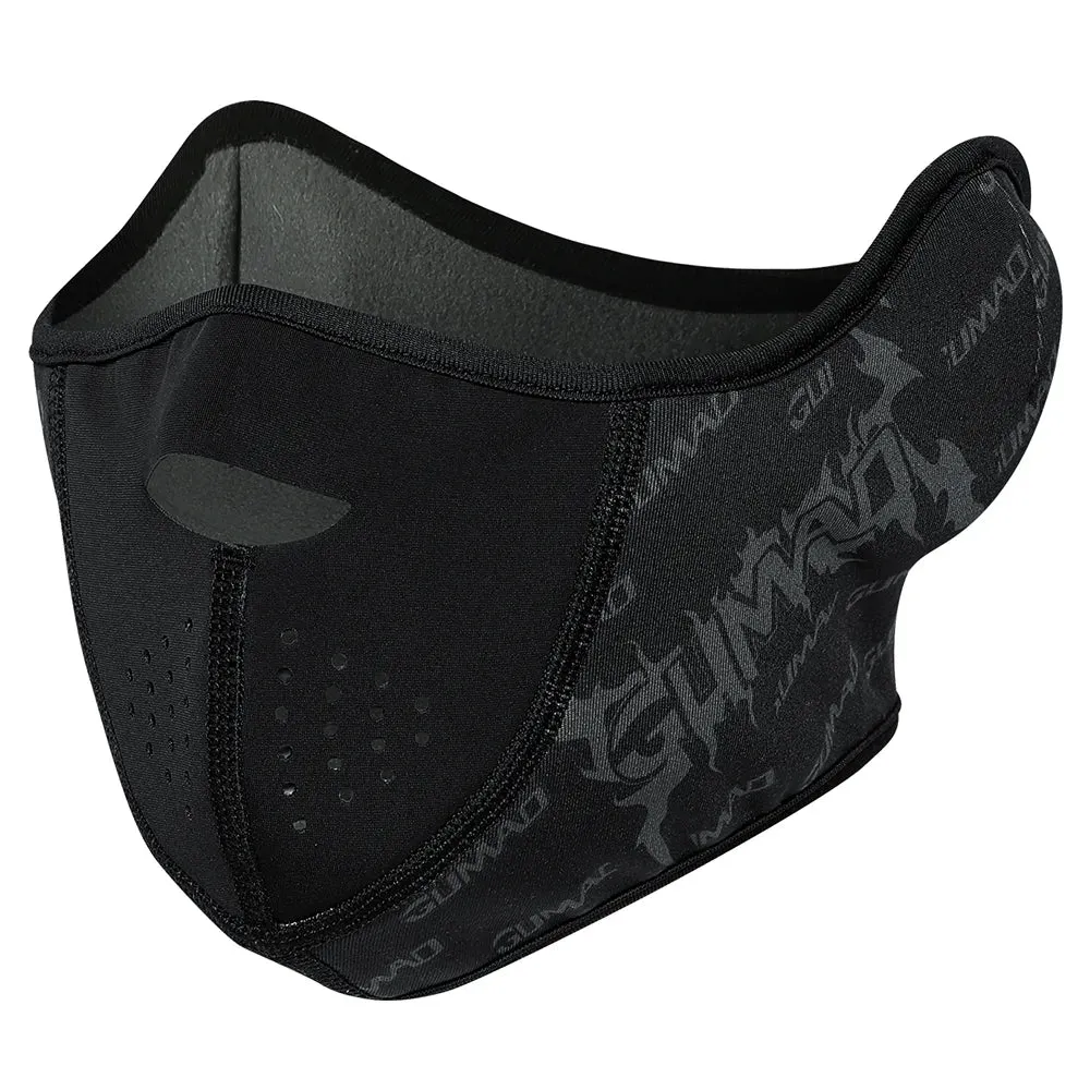 Winter Thermal Cycling Face Mask Bandana Fleece Ear Cover Hiking Scarf Ski Snowboard Running Sport Neck Warmer Gaiter Men Women