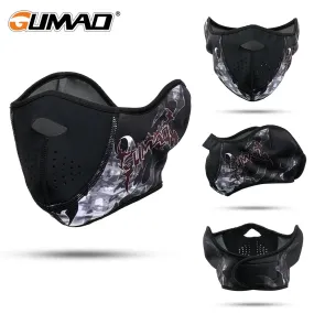 Winter Thermal Cycling Face Mask Bandana Fleece Ear Cover Hiking Scarf Ski Snowboard Running Sport Neck Warmer Gaiter Men Women