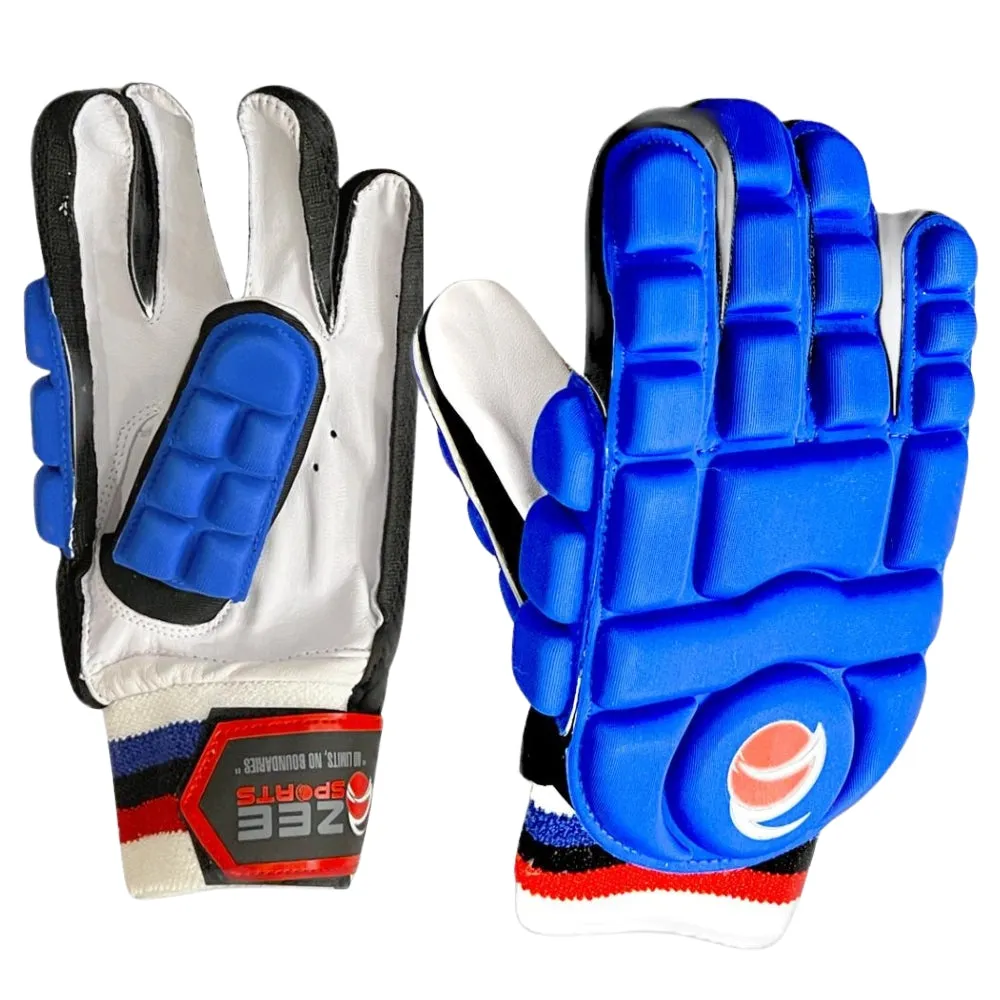 Zee Sports Batting Gloves Hard Tennis Blue
